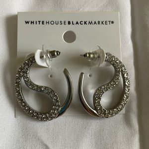 NWT Gorgeous Sparkle Hoops